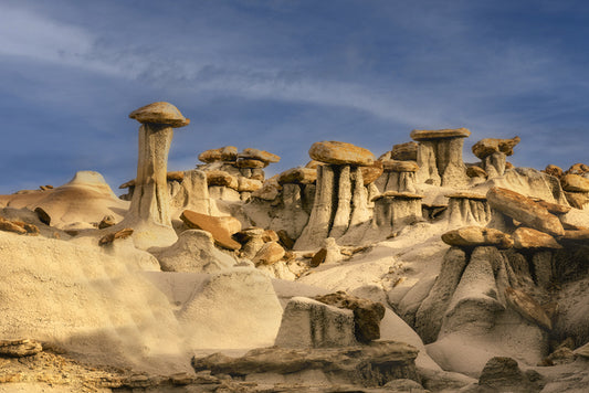 Hoodoos of Bisti, 2026, archival print, 16 x 24 in. / 40.64 x 60.96 cm.