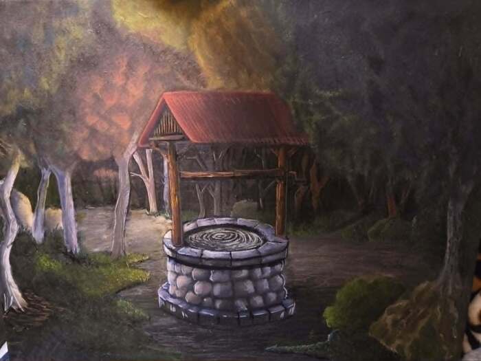 My Journey as an Artist (3), 2026, oil paint, 16 x 20 in. / 40.64 x 50.8 cm.