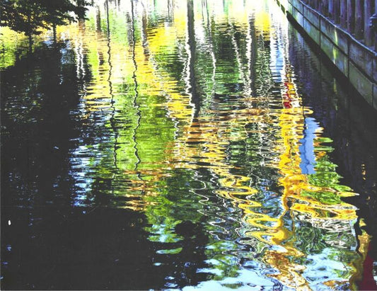 "Ferris Wheel Reflection", 2026, photography, 8 x 10 in. / 20.32 x 25.4 cm.