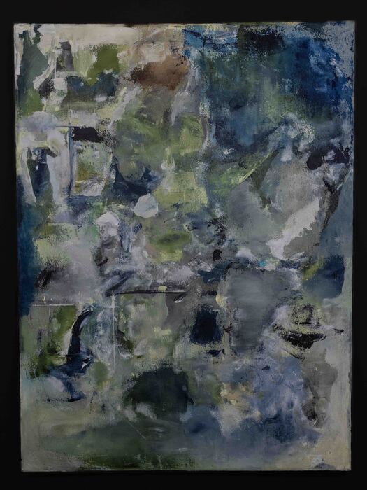 BUDDAH, 2008, acrylic on canvas, 40 x 30 in. / 101.6 x 76.2 cm.