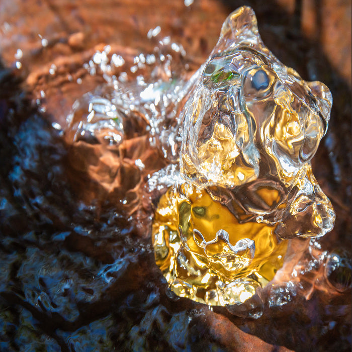 Glass Eruption, 2026, photography, 80 x 80 cm. / 31.4 x 31.4 in.
