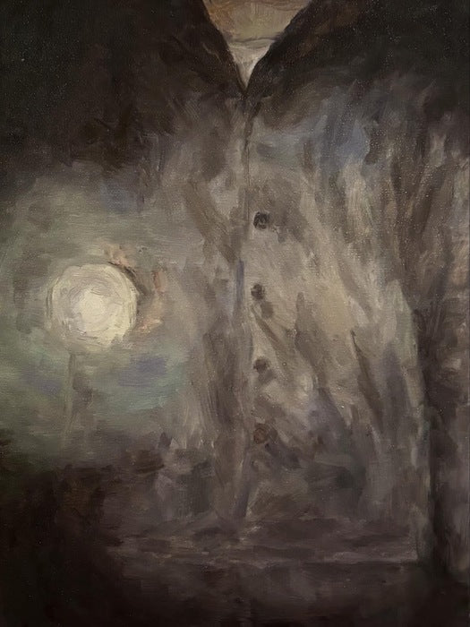 Mirror Image, 2026, oil on canvas, 16 x 12 in. / 40.64 x 30.48 cm.
