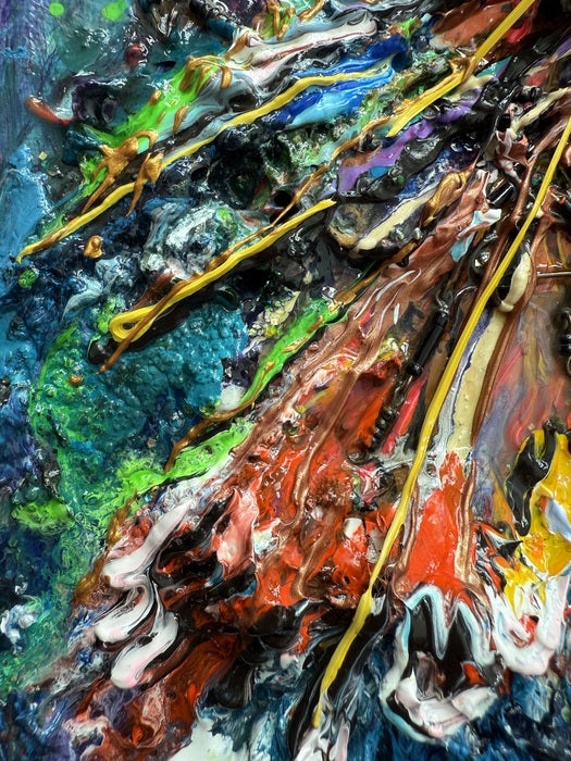 Lawrence, 2025, mixed media, 10 x 8 in. / 25.4 x 20.32 cm.