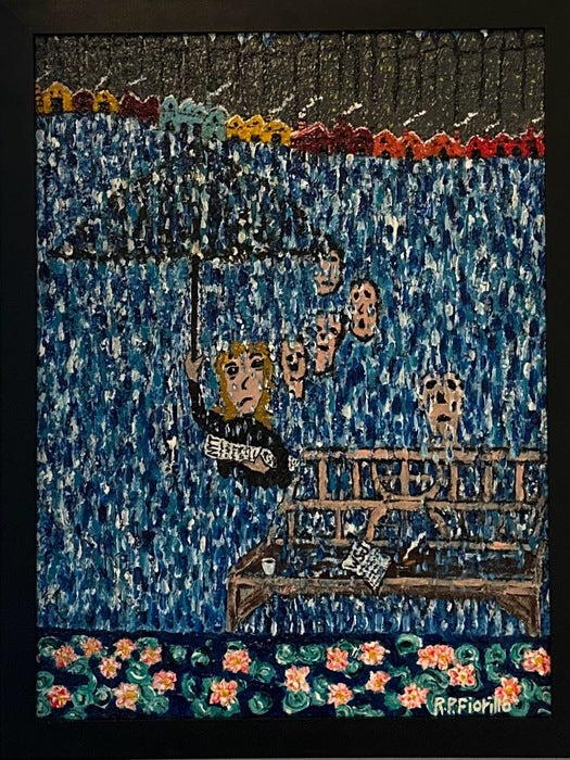Lady Rain, 2024, oil, 20 x 16 in. / 50.8 x 40.64 cm.