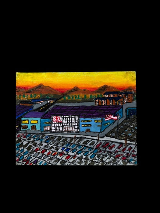 U.S.A., 2025, pastel, 12 x 9 in. / 30.48 x 22.86 cm.