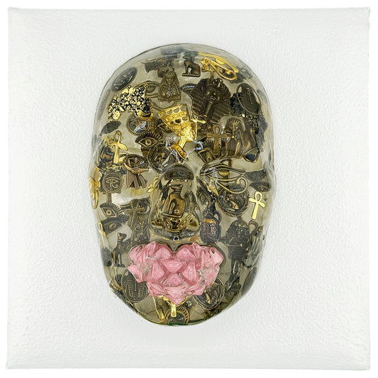 The Queen, 2023, epoxy resin, 10 x 6 x 10 in. / 25.4 x 15.24 x 25.4 cm.