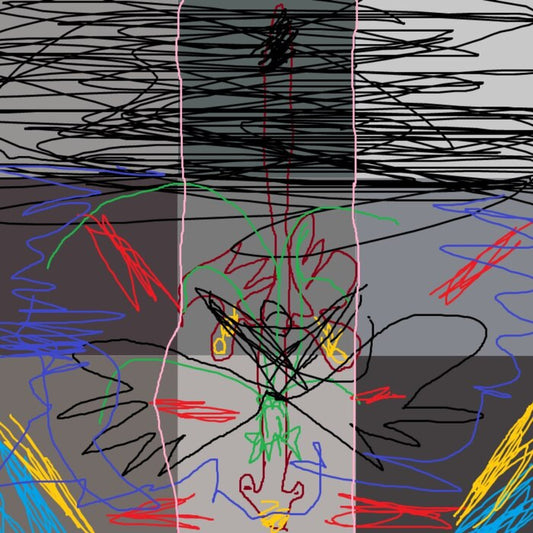 «Entropy Gradient», 2023, digital art, 30 x 30 cm. / 11.8 x 11.8 in.