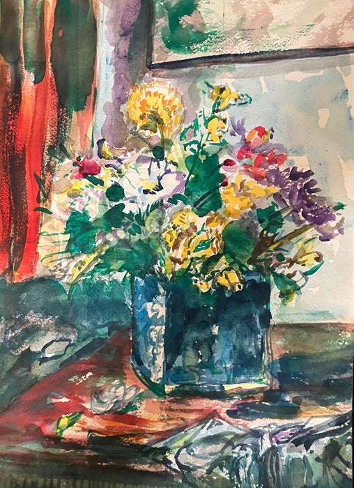Spring, 2026, watercolor, 10 x 14 in. / 25.4 x 35.56 cm.