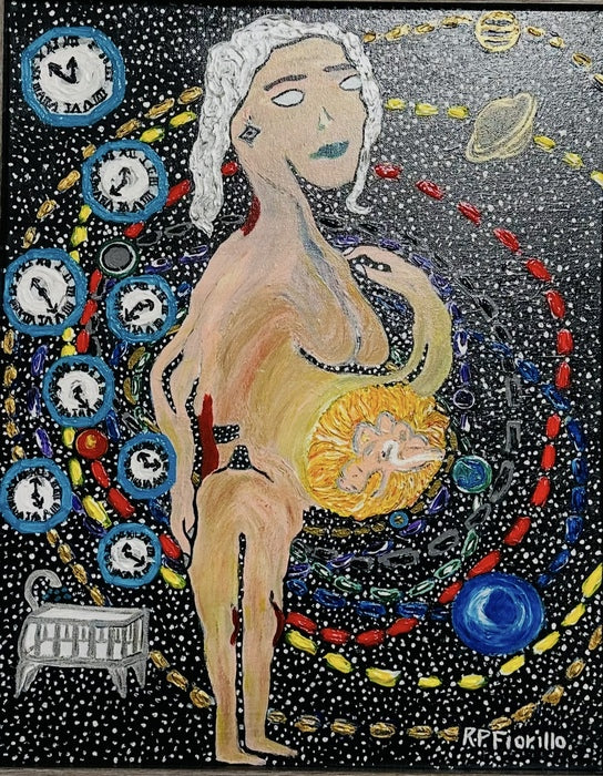 The Creator (From the Complex Women Series), 2021, oil, 20 x 16 in. / 50.8 x 40.64 cm.