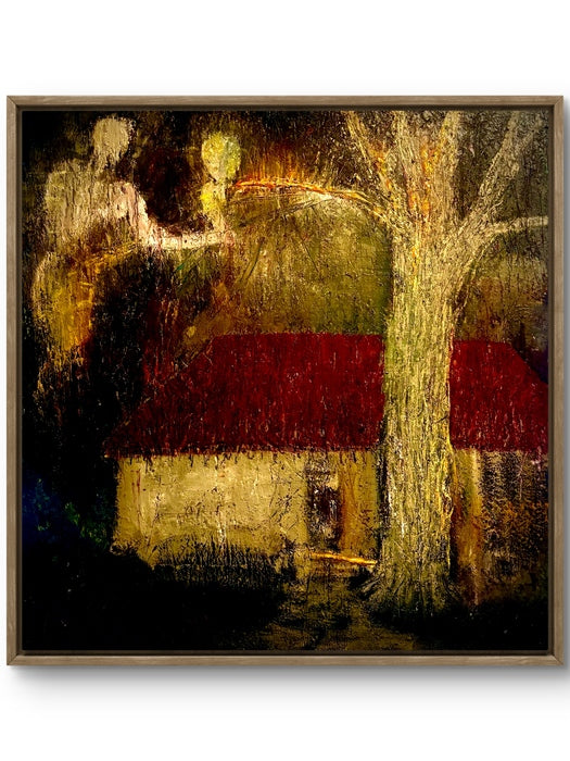 The Vigil, 2026, oil on canvas, 36 x 36 in. / 91.44 x 91.44 cm.