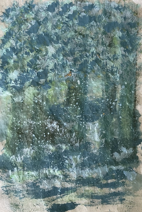 Perceptions, 2026, ink on rice paper, 22 x 16 in. / 55.88 x 40.64 cm.