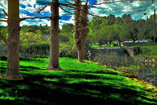 By the Brook, 2025, photo rag paper, 16 x 24 in. / 40.64 x 60.96 cm.