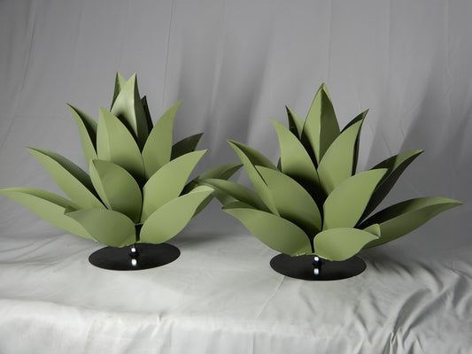Whale's Tongue Agave, 2026, 18ga steel, 18 x 28 x 28 in. / 45.72 x 71.12 x 71.12 cm.