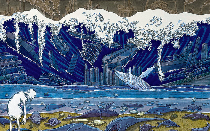 TSUNAMI, 2026, digital, 24 x 15 in. / 60.96 x 38.1 cm.