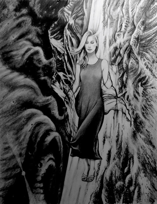 It's Not Just My Imagination, 2026, graphite on paper, 16 x 20 in. / 40.64 x 50.8 cm.