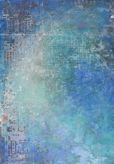 LIFE CXLII (142), 2026, mixed media, 51 x 36 cm. / 20 x 14.1 in.