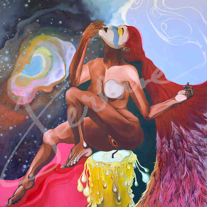 Alsu, 2026, oil on canvas, 48 x 48 in. / 121.92 x 121.92 cm.