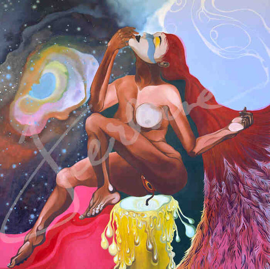 Alsu, 2026, oil on canvas, 48 x 48 in. / 121.92 x 121.92 cm.