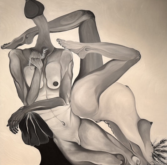 Sara, 2026, oil on canvas, 48 x 48 in. / 121.92 x 121.92 cm.
