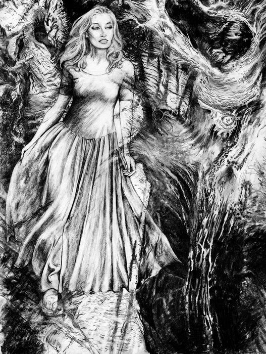 Venus Make Her Fair, 2013, graphite on paper, 20 x 16 in. / 50.8 x 40.64 cm.