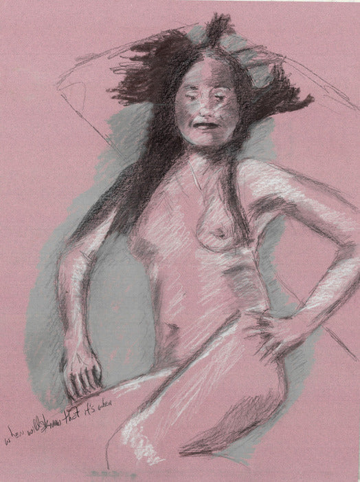 When Will I Know It's When, 2026, drawing, 15 x 22 in. / 38.1 x 55.88 cm.
