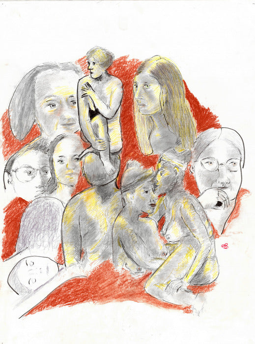 Combinations, 2026, drawing, 15 x 22 in. / 38.1 x 55.88 cm.