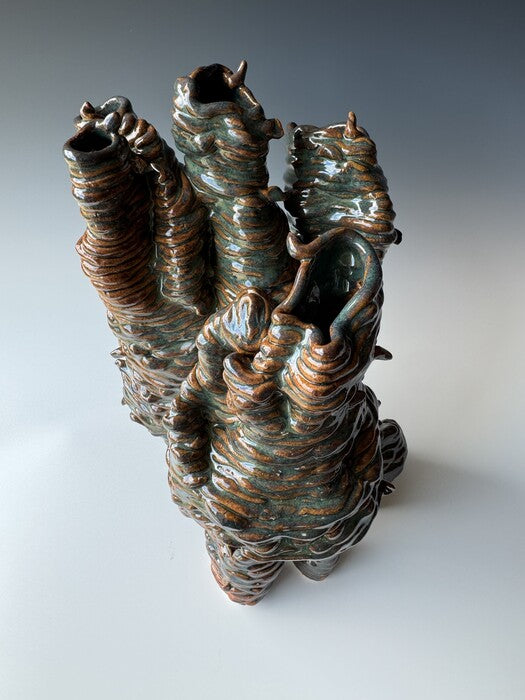 Richard, 2026, mixed media, 14 x 9 x 8 in. / 35.56 x 22.86 x 20.32 cm.