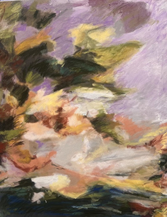 Swaying Branches 2, 2026, mixed media, 20 x 16 in. / 50.8 x 40.64 cm.