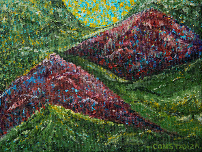Landscape III, 2026, acrylic, 9 x 12 in. / 22.86 x 30.48 cm.