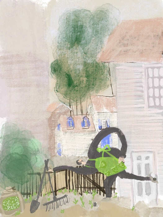 Gardener - The Quiet Ritual Of Cultivation, 2022, digital, 16 x 12 in. / 40.64 x 30.48 cm.