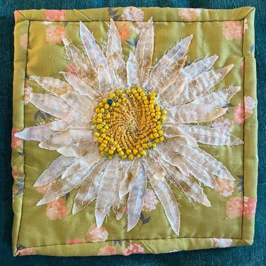 Perennia, 2025, mixed media, 10 x 10 in. / 25.4 x 25.4 cm.