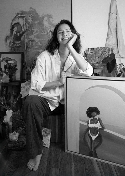 Self-Portrait at Home Studio, 2025, photography, 7 x 5 in. / 17.78 x 12.7 cm.