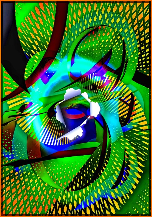 Revel, 2025, digital art print, 36 x 24 in. / 91.44 x 60.96 cm.
