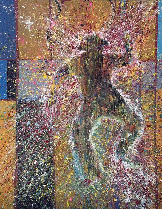 Vaquero, 2026, oil on canvas, 84 x 66 in. / 213.36 x 167.64 cm.