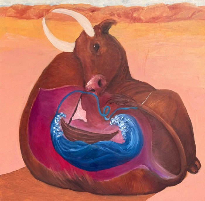 Kanyana, 2026, oil on canvas, 24 x 24 in. / 60.96 x 60.96 cm.