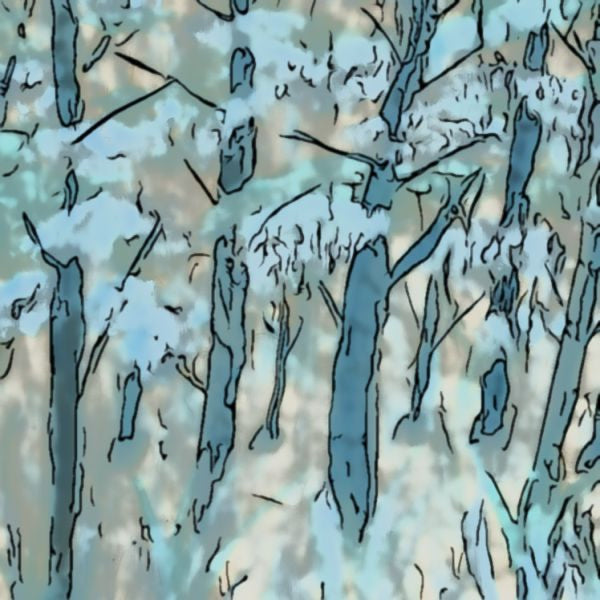 Springtime, Imagine and Real, 2026, mixed media, 20 x 16 in. / 50.8 x 40.64 cm.
