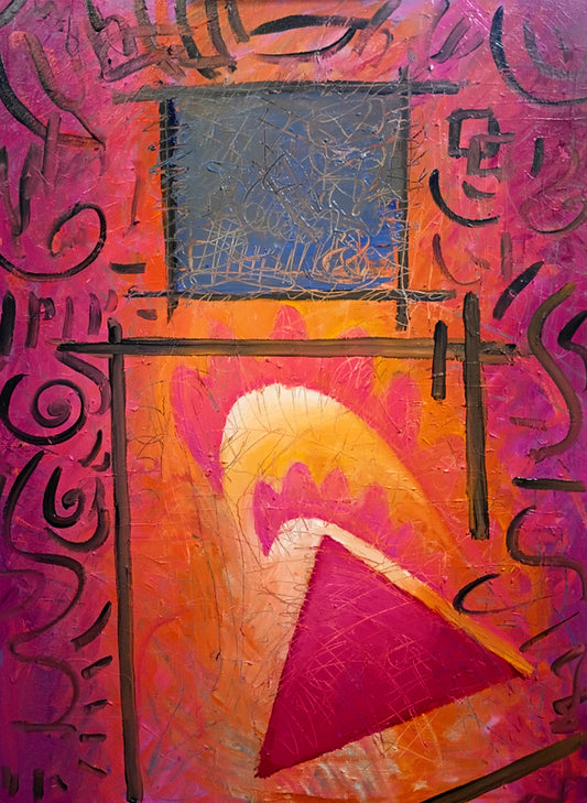 Uparsin, 2026, oil on canvas, 36 x 24 in. / 91.44 x 60.96 cm.