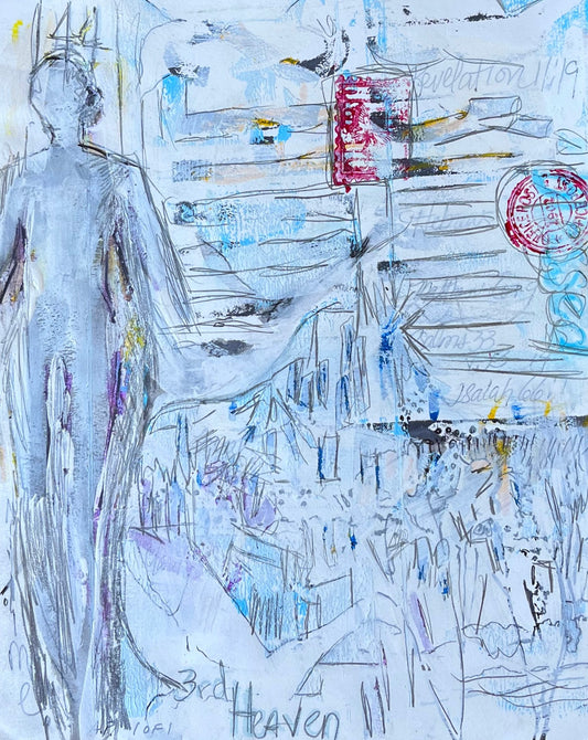 3rd Heaven (6), 2026, paper, 9 x 12 in. / 22.86 x 30.48 cm.