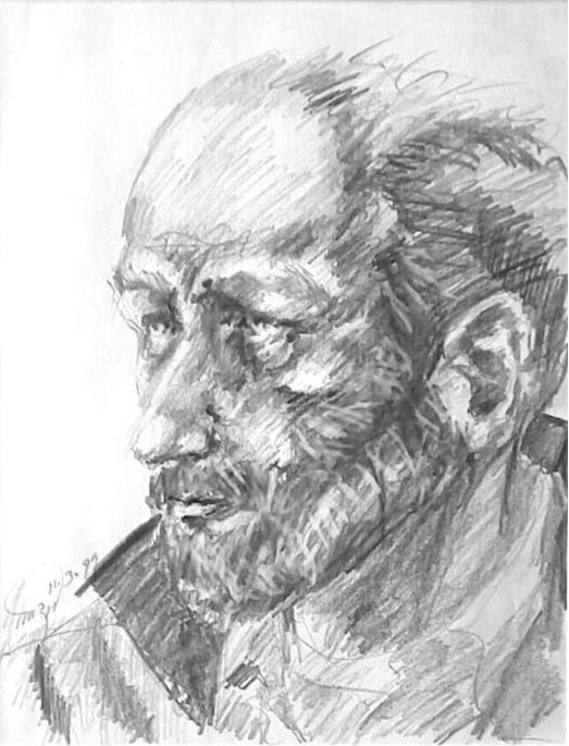 Homeless, 1999, graphite, 21 x 17 in. / 53.34 x 43.18 cm.