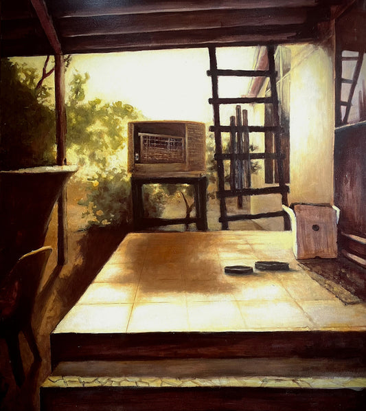 After the Storm, 2023, oil on canvas, 52 x 48 in. / 132.08 x 121.92 cm.