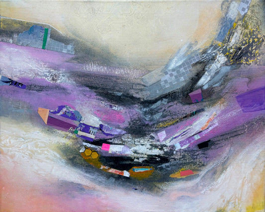 Modes, 2026, media fusion, 16 x 20 in. / 40.64 x 50.8 cm.