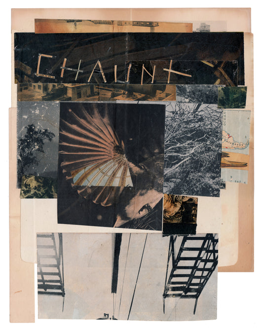 Chaunt, 2023, collage, 14 x 11 in. / 35.56 x 27.94 cm.