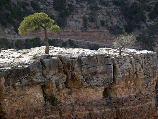 Cliff of the Shadowed Wall, 2012, photography, 11 x 14 in. / 27.94 x 35.56 cm.