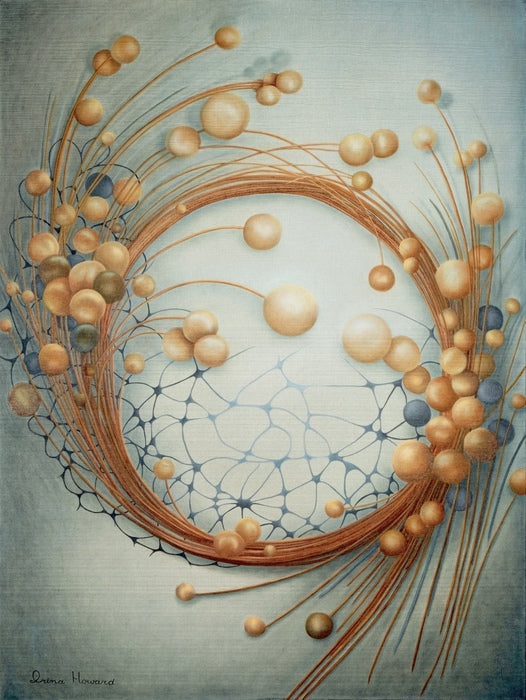 Collective Wisdom, 2024, oil on canvas, 40 x 30 in. / 101.6 x 76.2 cm.