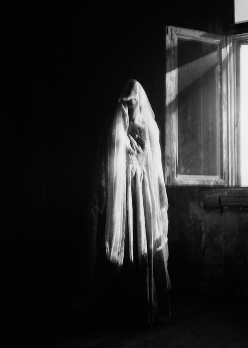 Corpse Bride, 2022, analog photography, 16.5 x 17.7 in. / 41.91 x 44.9 cm.