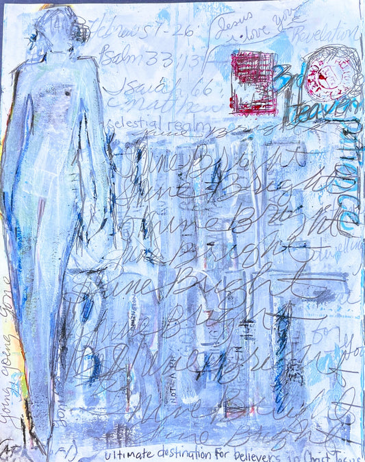 3rd Heaven (5), 2026, paper, 9 x 12 in. / 22.86 x 30.48 cm.