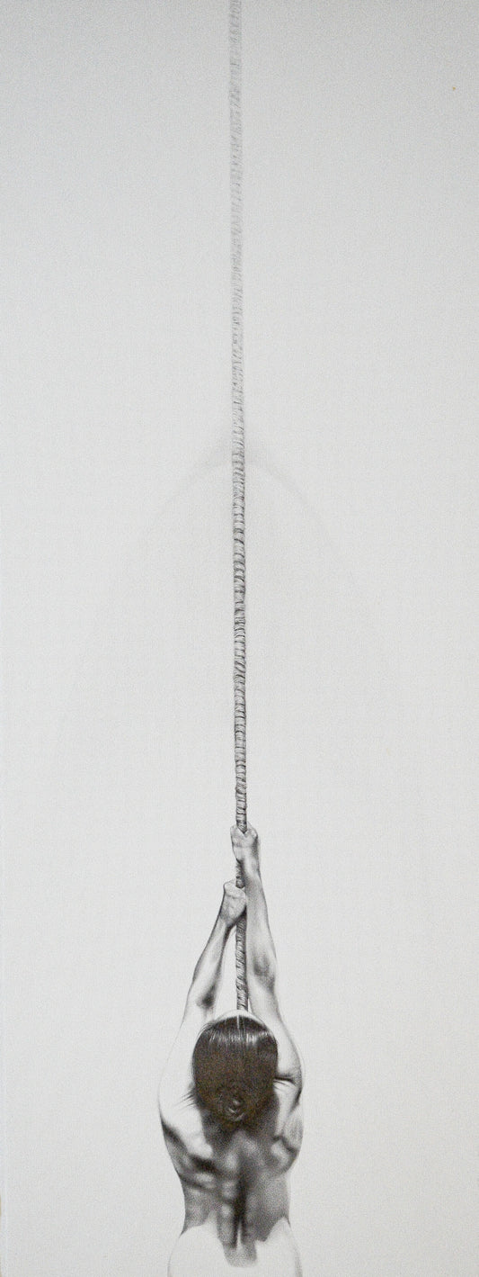 Wings, 2021, pencil on paper, 38 x 30 in. / 96.52 x 76.2 cm.