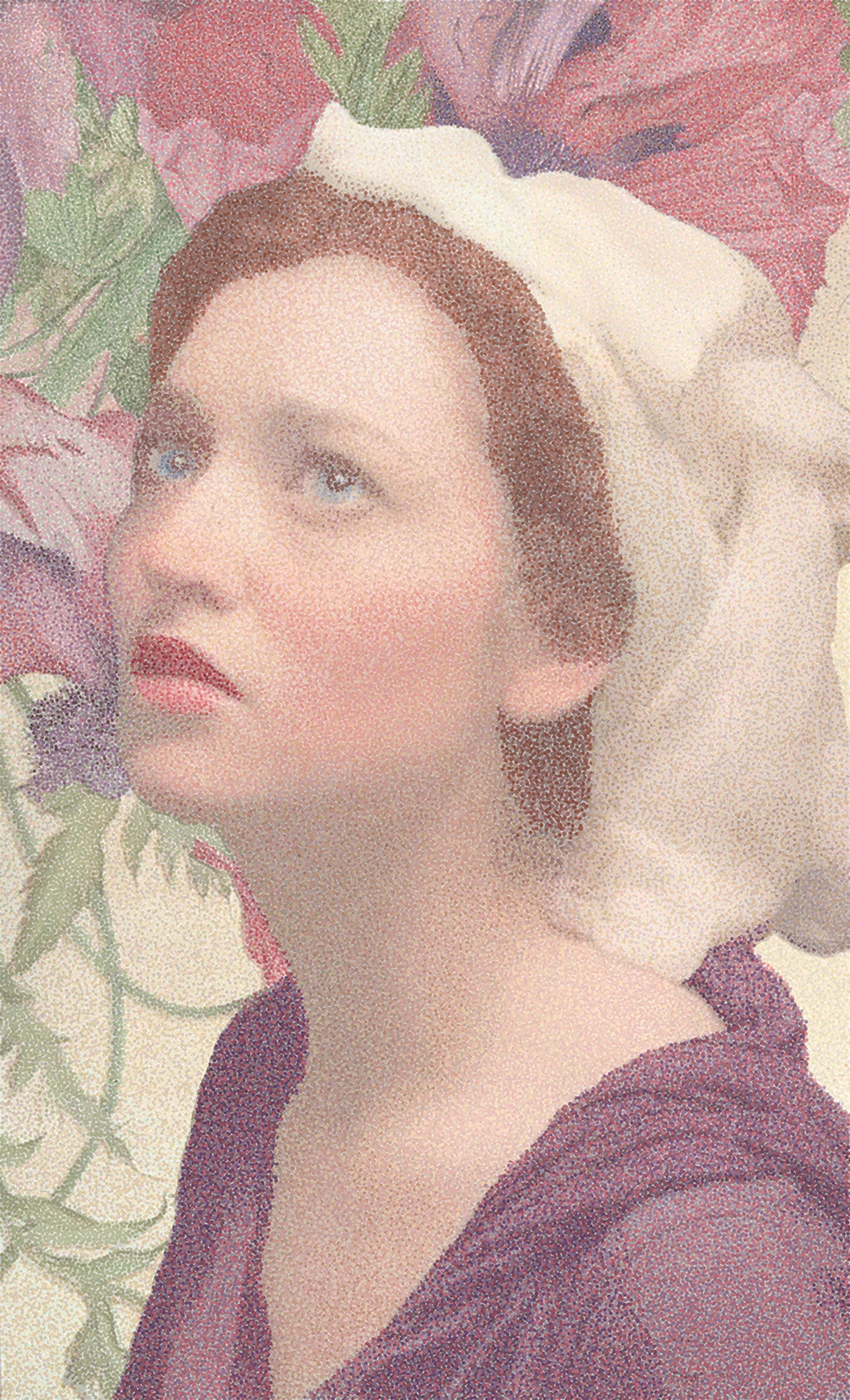 Portrait of a Young Women, 2026, digital painting, 20 x 30 in. / 50.8 x 76.2 cm.