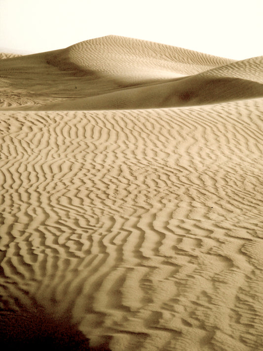 Dubai Dunes, 2023, giclée printed on wrapped canvas, 18 x 24 in. / 45.72 x 60.96 cm.