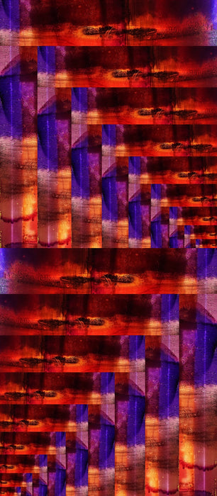 Glass Panes 18, 2024, digital art, 7 x 12 in. / 17.78 x 30.48 cm.